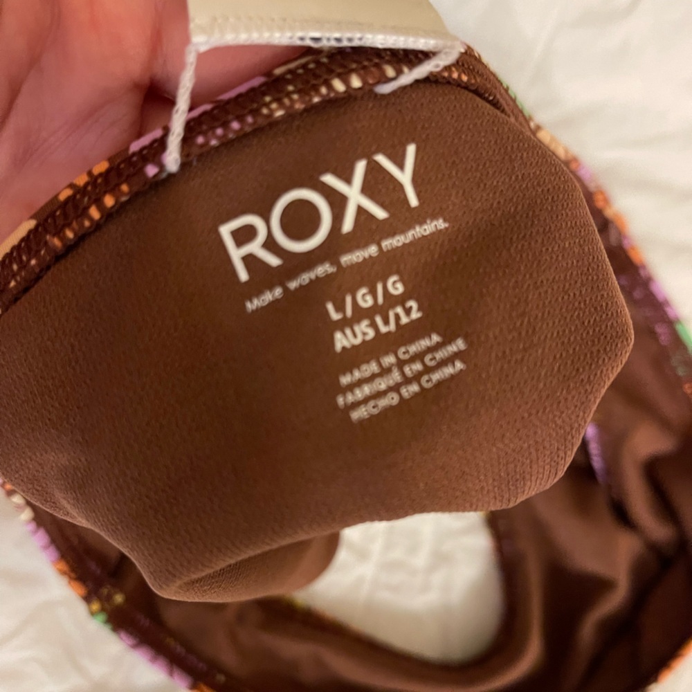 NWT Roxy Bikini Bottoms L - Picture 4 of 4